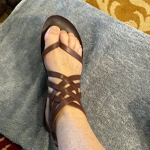 Lucky brand gladiator sandals